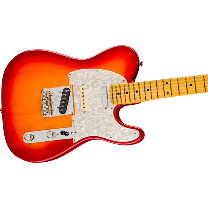Fender American Professional Hot Shot Telecaster, Maple Fingerboard - Aged Cherry Burst - View 2