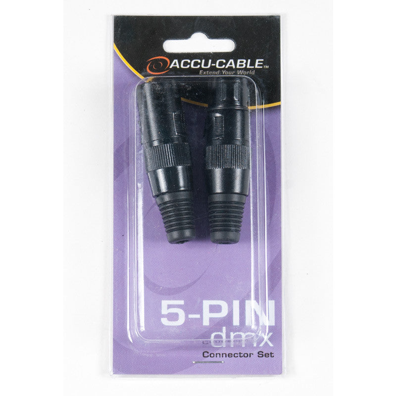 Accu-Cable RJ45 to DMX Adaptor RJ45 to DMX 5-Pin Set