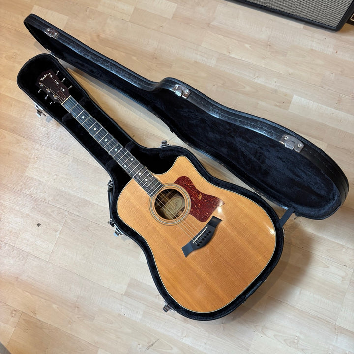 Taylor - 410-CE-L1 Natural  w/ Expression One Pickup & OHSC (2003) - USED