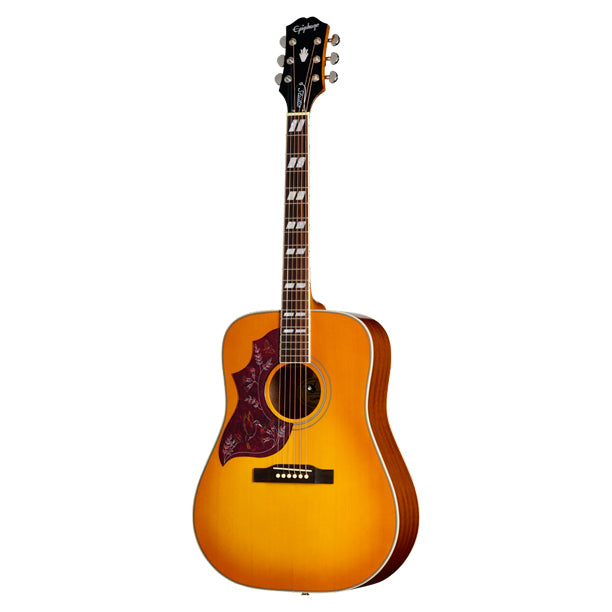Epiphone Hummingbird Studio Acoustic/Electric Guitar with Gigbag - Heritage Cherry Sunburst (Left Handed)