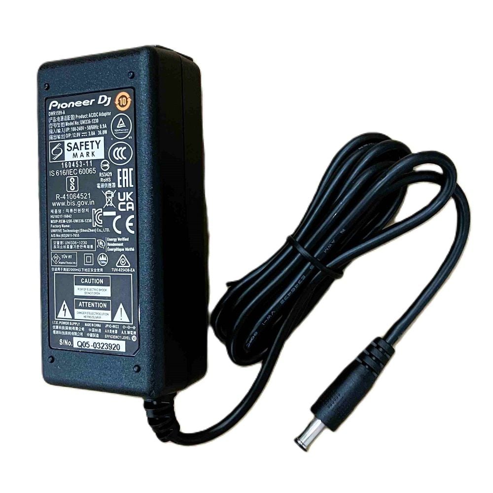 Pioneer DJ DWR1599 AC Power Supply Adaptor w/ Cable
