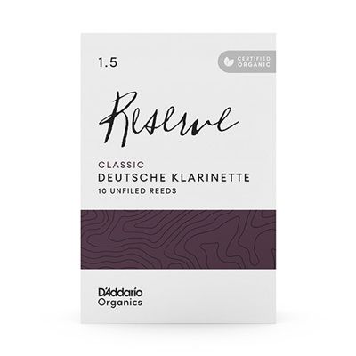 D'Addario Woodwinds ORCR1015D Reserve Classic German - Box Of 10 - 1.5