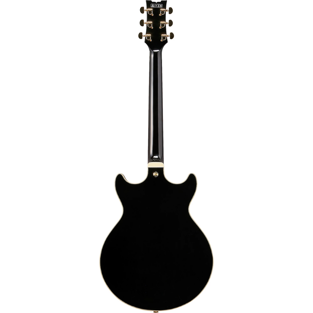 Ibanez AM73GBK AM Artcore Semi-Hollow Electric Guitar (Black)