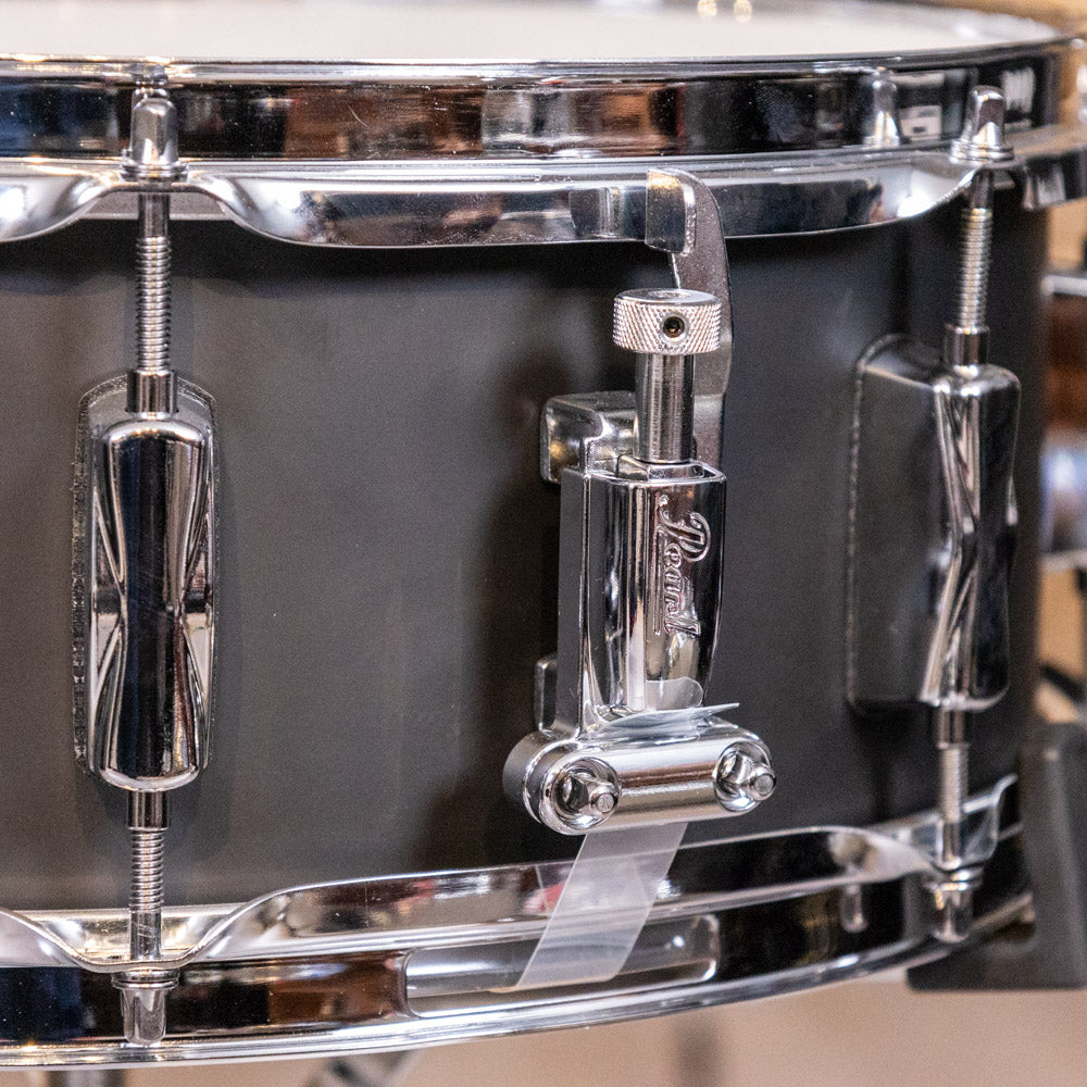 Pearl- DMP1455SC227 - Pearl Decade Maple 14 x 5.5 Snare Drum Satin Slate Black