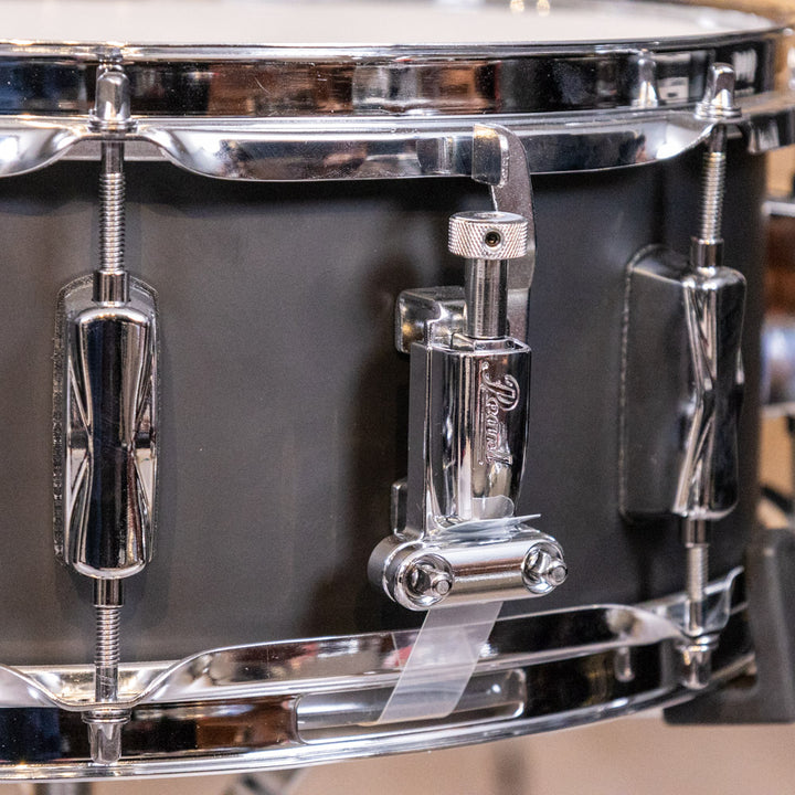 Pearl- DMP1455SC227 - Pearl Decade Maple 14 x 5.5 Snare Drum Satin Slate Black