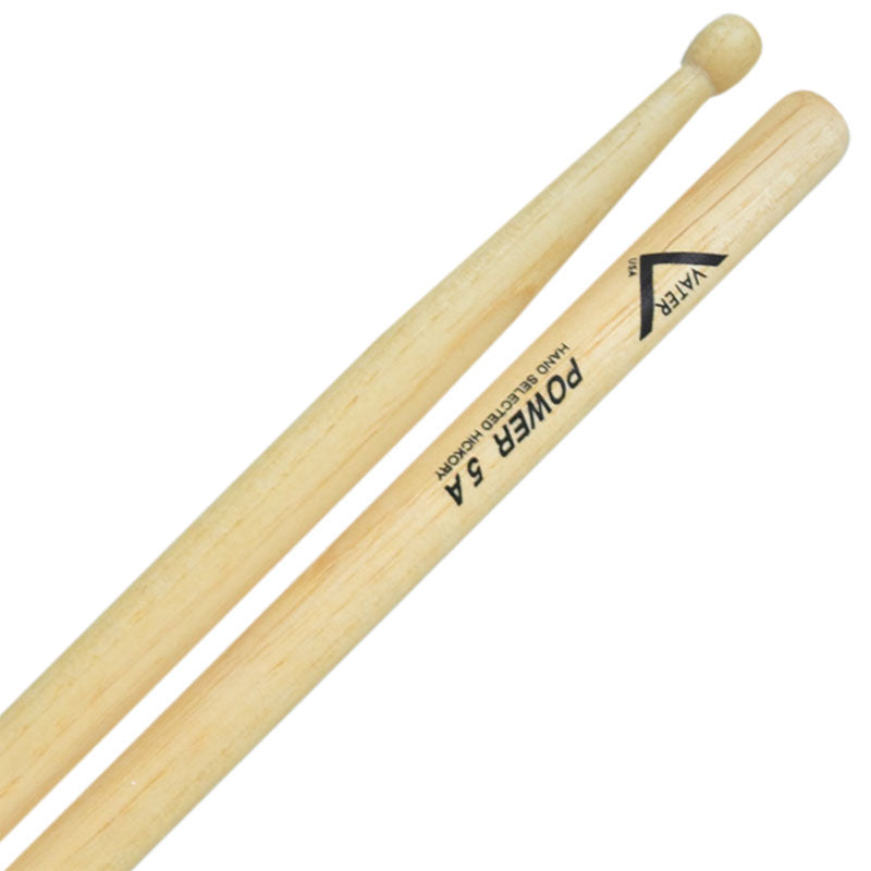Vater VHP5AW - Vater American Hickory Drumsticks-Power 5A Wood Tip Drumsticks