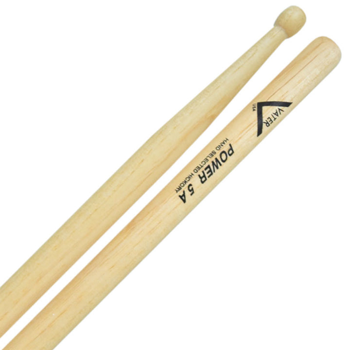 Vater VHP5AW - Vater American Hickory Drumsticks-Power 5A Wood Tip Drumsticks