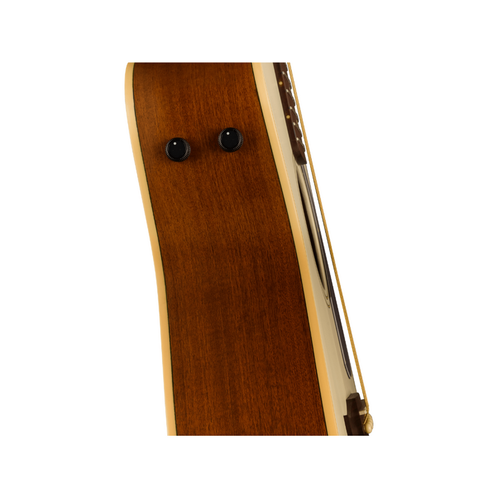 Fender California Series Malibu Player Walnut Fingerboard  Tortoiseshell Pickguard - Olympic White