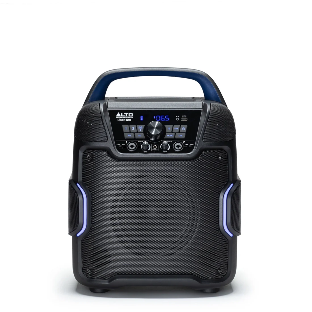Alto Professional UBERFXMKIIXUS UBER FX2 Portable Battery-Powered 200W Speaker w/ 320 Degree Sound