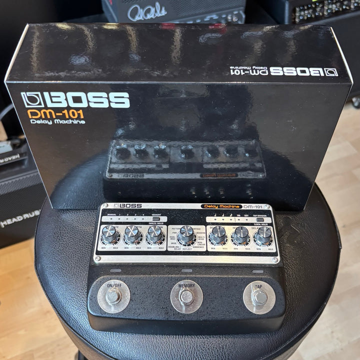 Boss - DM101 Analog Delay Machine w/Box, Power Supply & User Guide (MINT - 2024) - USED