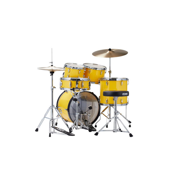 Tama Imperialstar 5-Piece Shell Pack with Hardware (18,10,12,14,SD) - Electric Yellow
