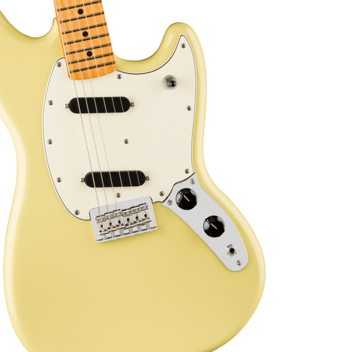 Fender Player II Mustang  (Hialeah Yellow) Maple Fingerboard