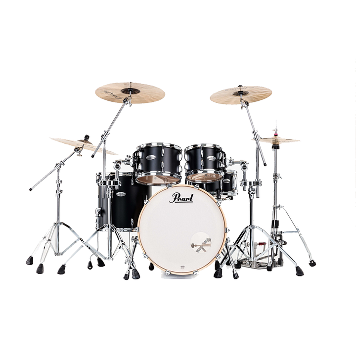 Pearl PMX924XEDPC339 Professional Series  4-piece Kit - 339 Matte Caviar Black