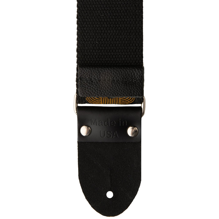 PRS Deluxe Retro Strap, Orange Birds, Custom Jacquard