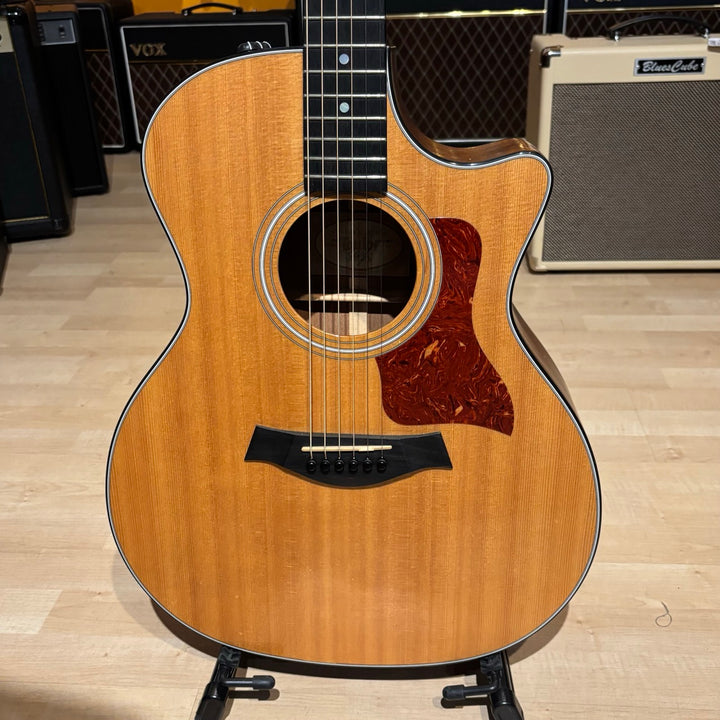 Taylor - 314ce Cutaway AC Electric w/ DLX Taylor HD Case (Natural-2010) - USED