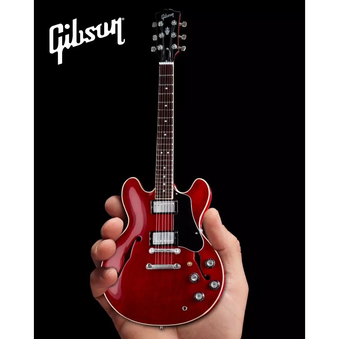 Gibson GG-320  ES-335 Faded Cherry 1:4 Scale Mini Guitar Model
