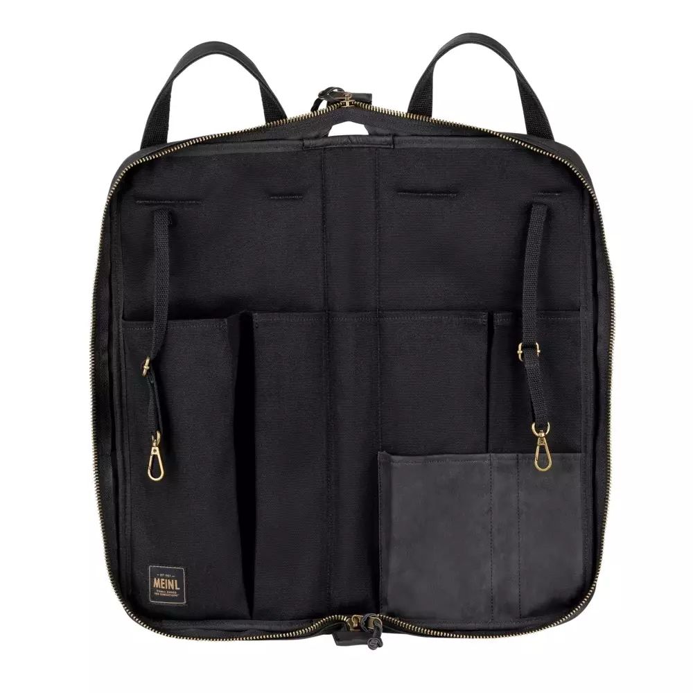 Meinl MVHSBK Vintage Hyde Drumstick Bag Classic Black