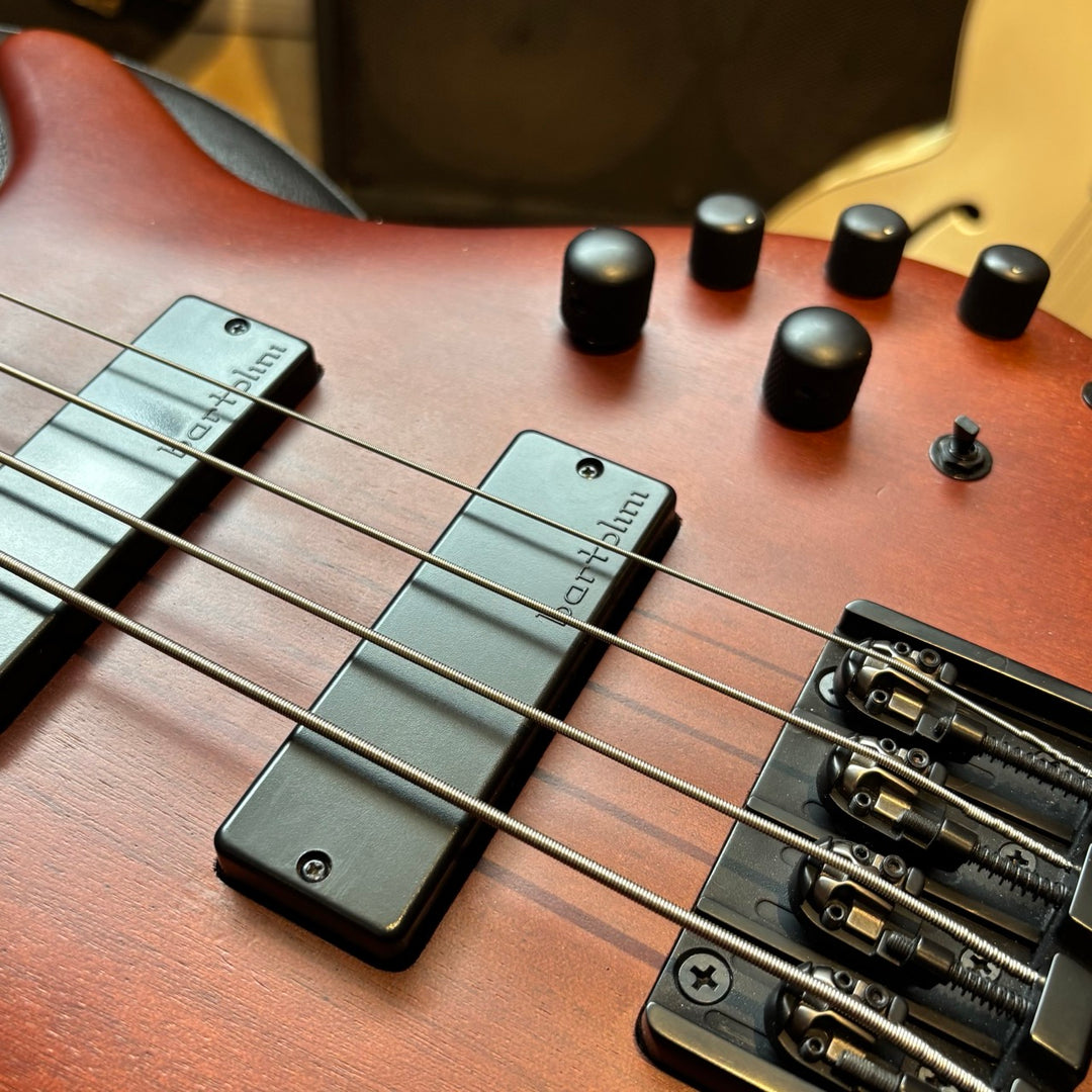 Ibanez - SR500E-BM SR Standard 4 String Active Bass (Satin Mahogany Brown Burst-2021) - USED