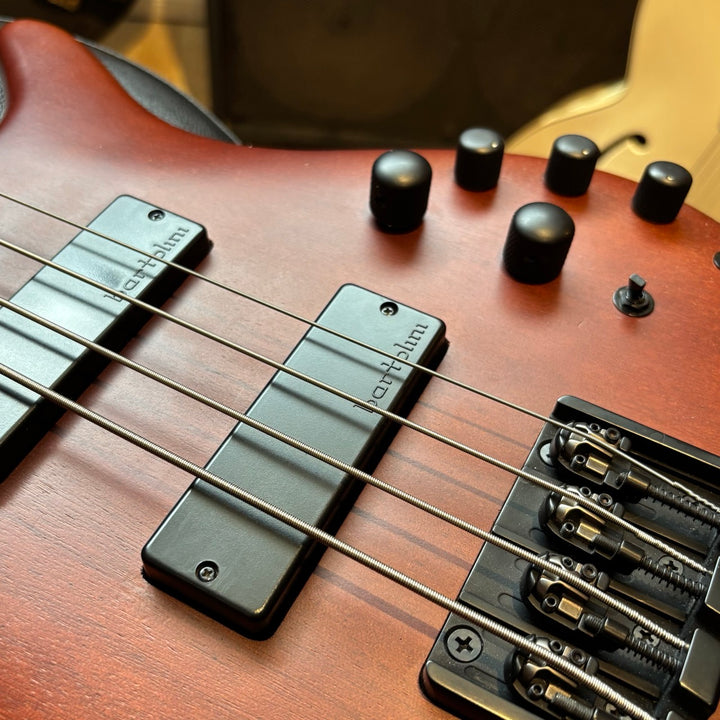 Ibanez - SR500E-BM SR Standard 4 String Active Bass (Satin Mahogany Brown Burst-2021) - USED