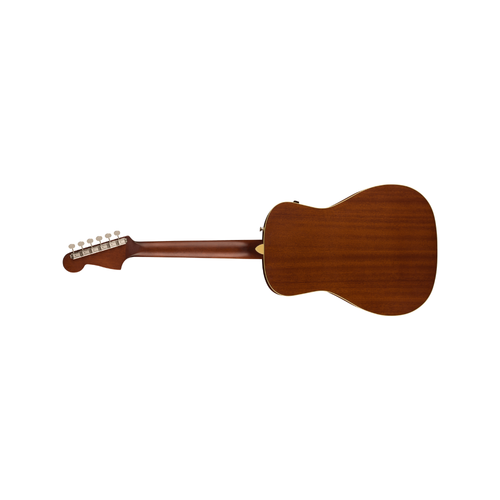 Fender California Series Malibu Player Walnut Fingerboard  Tortoiseshell Pickguard - Olympic White