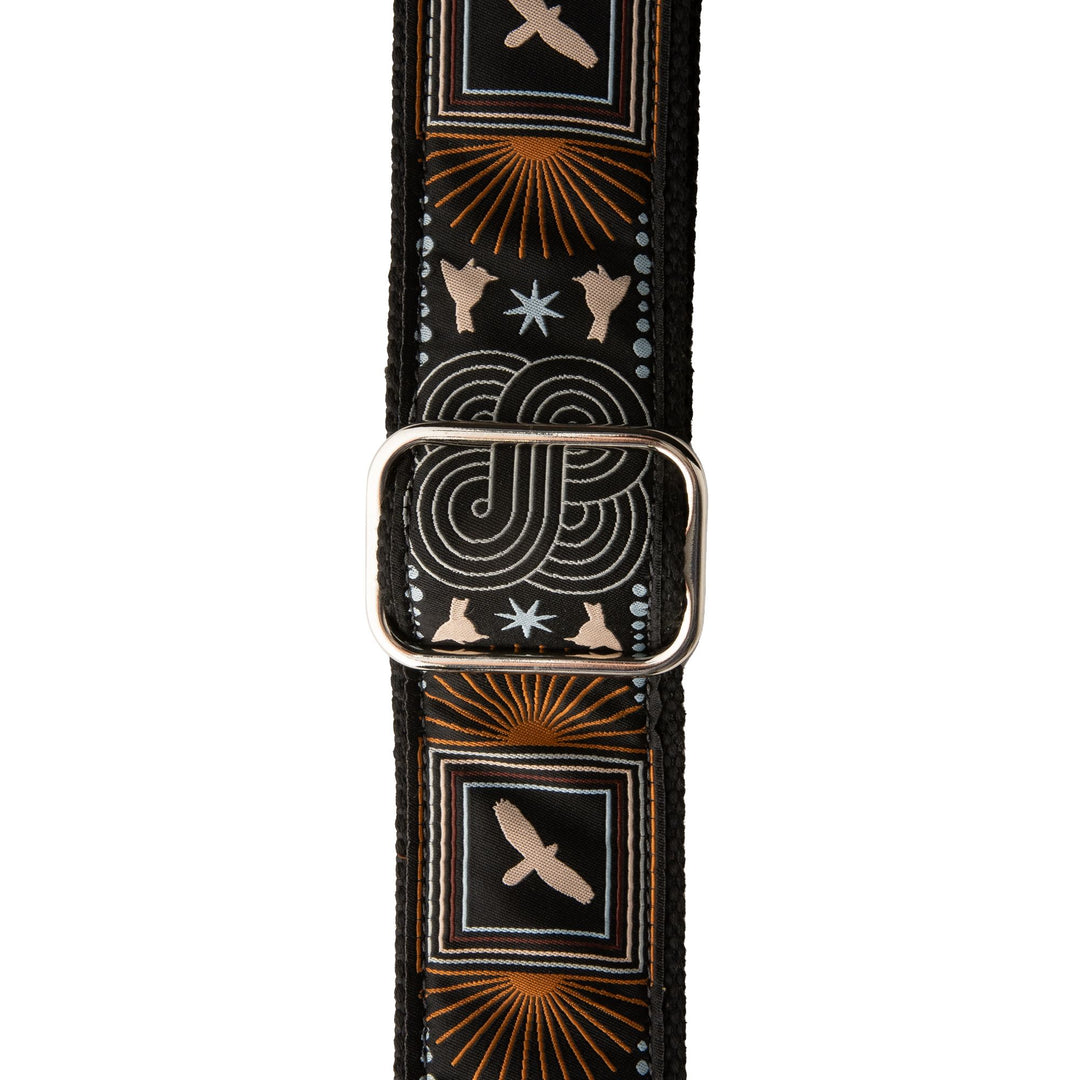 PRS Deluxe Retro Strap, Beige Birds, Custom Jacquard