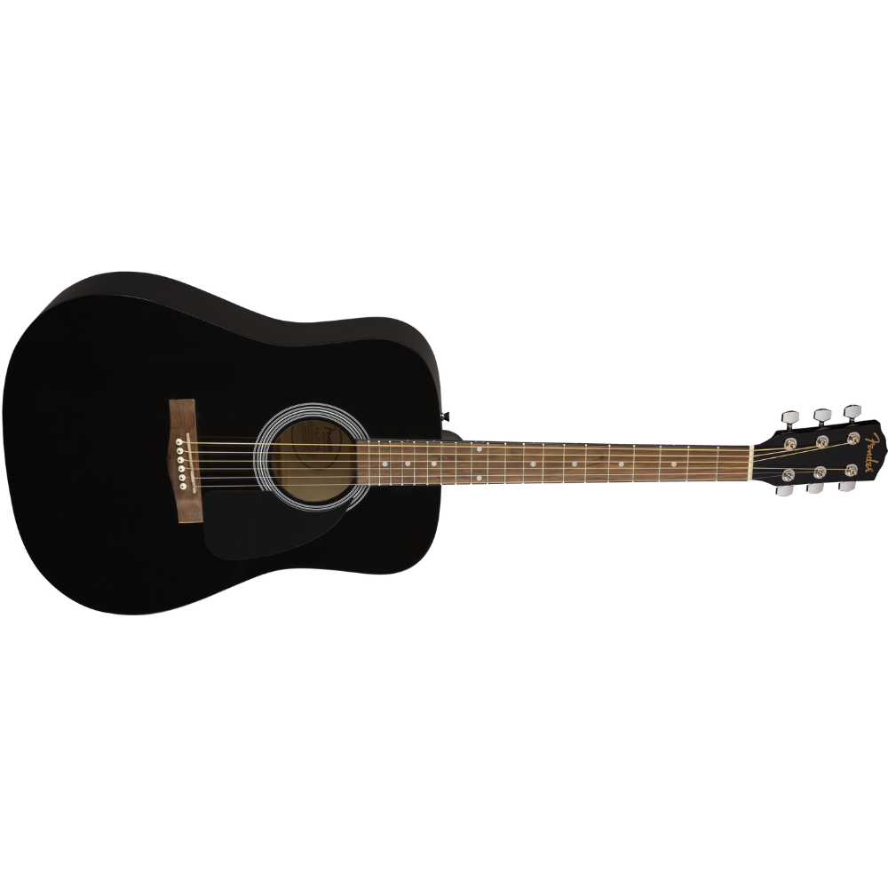Fender FA-115 Dreadnought Acoustic Guitar Pack - Walnut, Black
