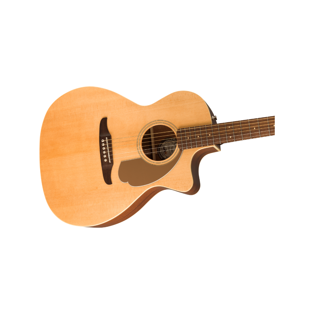 Fender California Series Newporter Player Walnut Fingerboard  Gold Pickguard - Natural