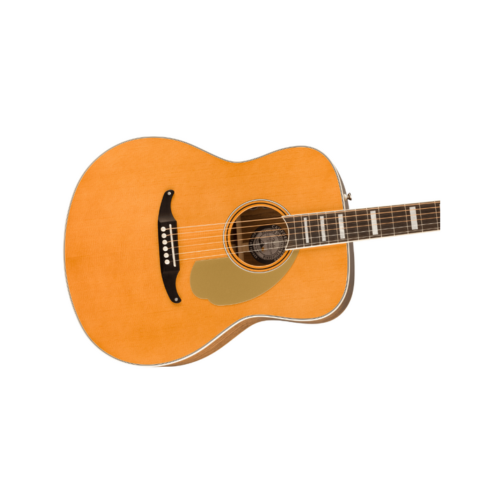 Fender California Series Palomino Vintage Ovangkol Fingerboard Gold Pickguard  - Aged Natural