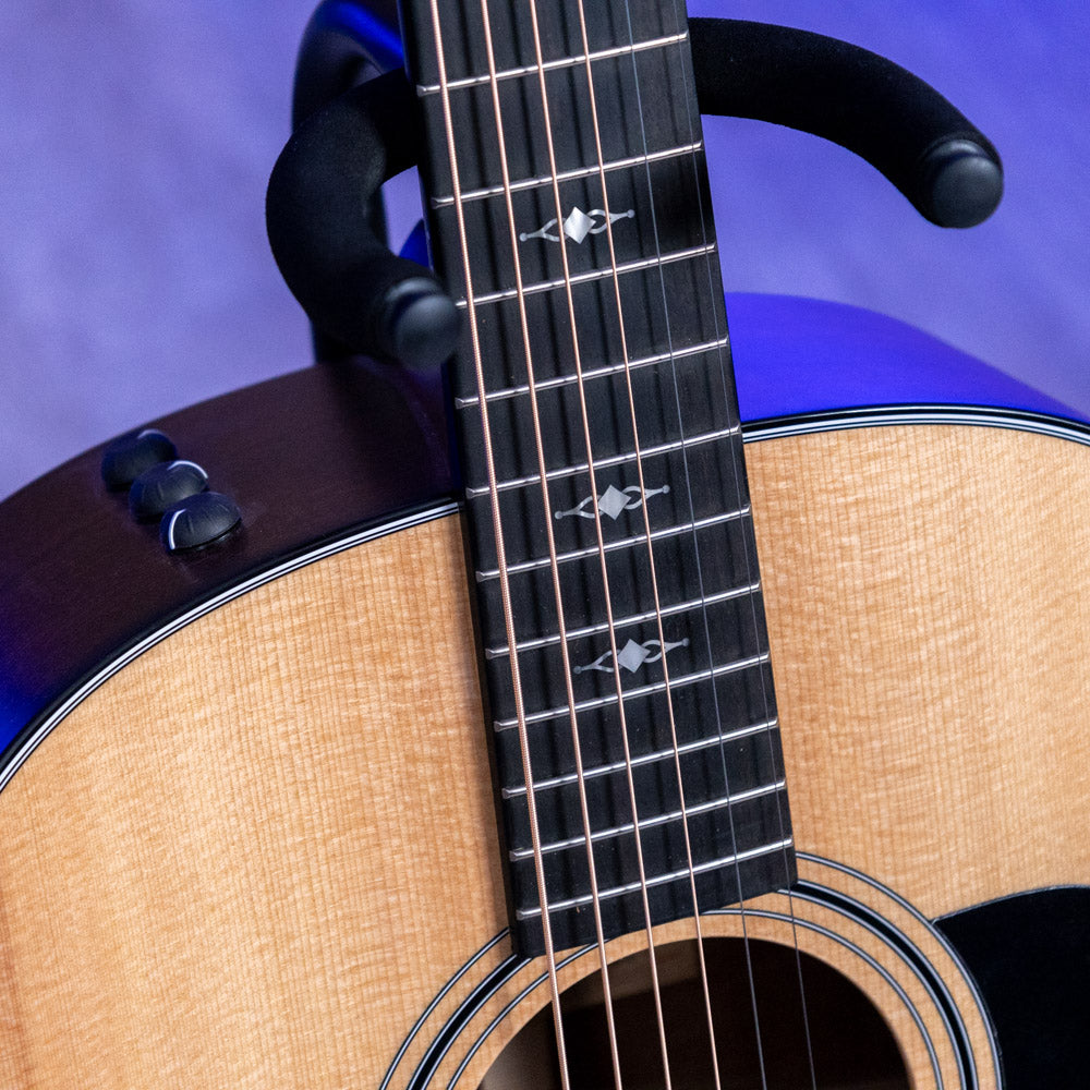 Taylor Guitars 317e Sapele Acoustic-Electric Guitar w/ Deluxe Hardshell-Western Floral Case