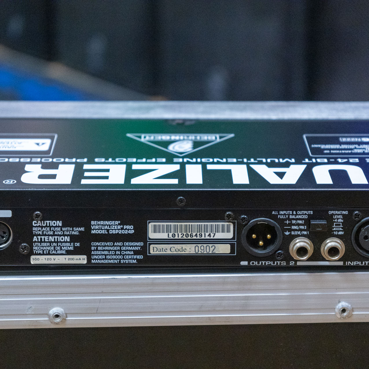 Behringer Virtualizer Pro Model DSP2024P 24bit Digital Effects