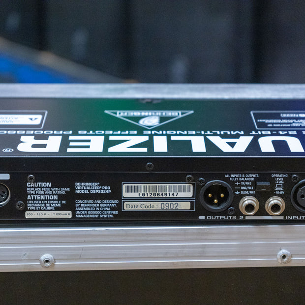 Behringer Virtualizer Pro Model DSP2024P 24bit Digital Effects Processor - USED
