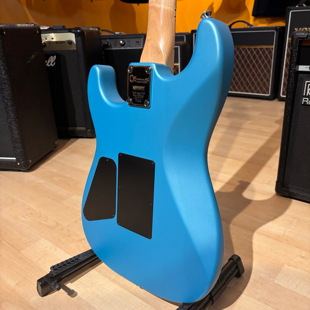 Charvel - "San Dimas "Pro Mod " Style -1 Roasted Maple - Matte Blue Frost w/ SKB HD Case (2017) - USED
