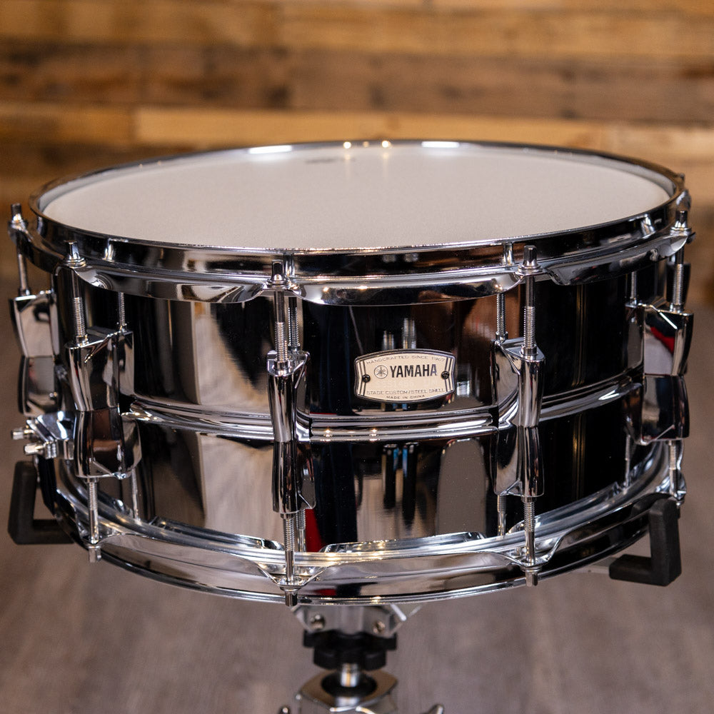 YAMAHA（ヤマハ）/Stage Custom SSS1465 Steel Snare Drums 14×6.5【現物画像】 【中古】【USED】スネアドラム【イオンモール佐賀大和店】 Yamaha SSS-1465 Yamaha Snare Drum Stage Custom Steel 14'' x 6.5