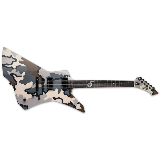 ESP LTD James Hetfield Snakebyte Camo Electric Guitar With Case - Kuiu Camo Satin