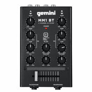 Gemini MM1BT 2-Channel Analog DJ Mixer w/ Bluetooth Input