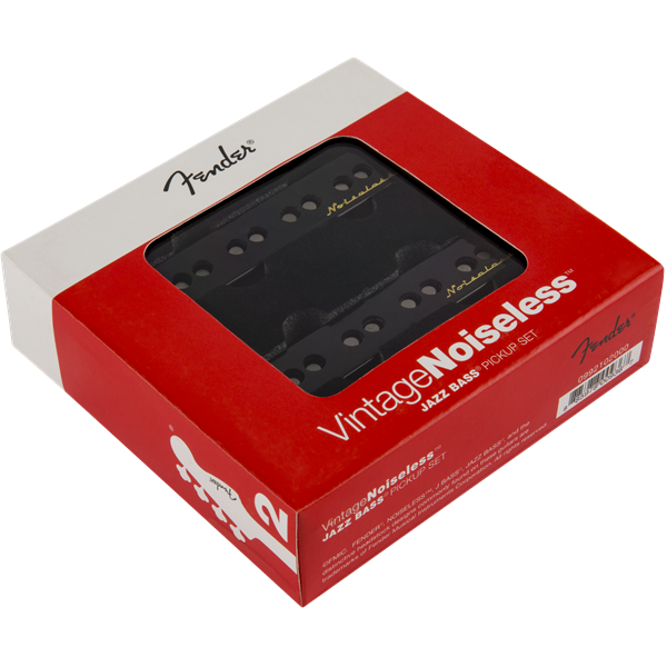 Fender Vintage Noiseless Jazz Bass Pickups - Black