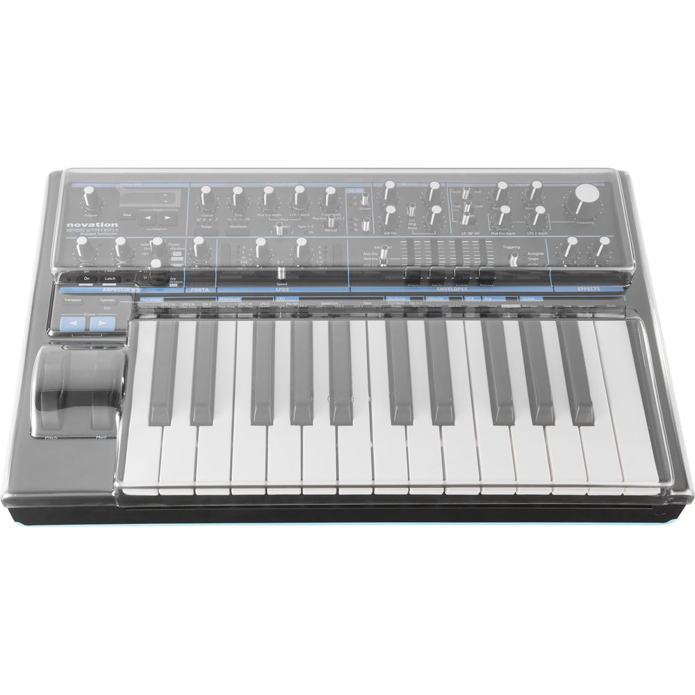 Decksaver Dust Cover for Novation Bass Station II Keyboard Synth
