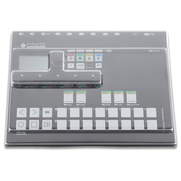 Decksaver Dust Cover for Squarp Pyramid MK1/MK2/MK3 Sequencer