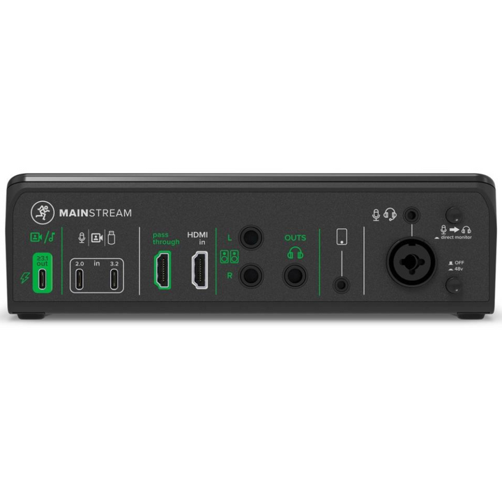 Mackie MainStream Complete Live Streaming & Video Capture Interface w/ Programmable Control Keys