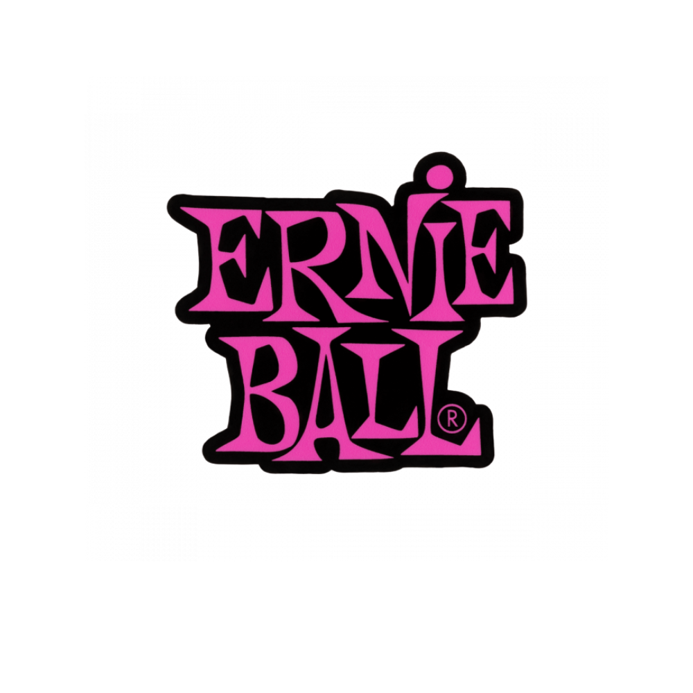 Ernie Ball Pink Logo Sticker