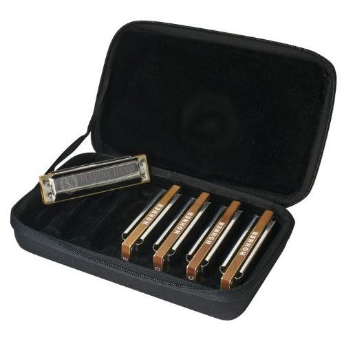 Hohner MBC Case of MarineBandHarmonic 5Pk