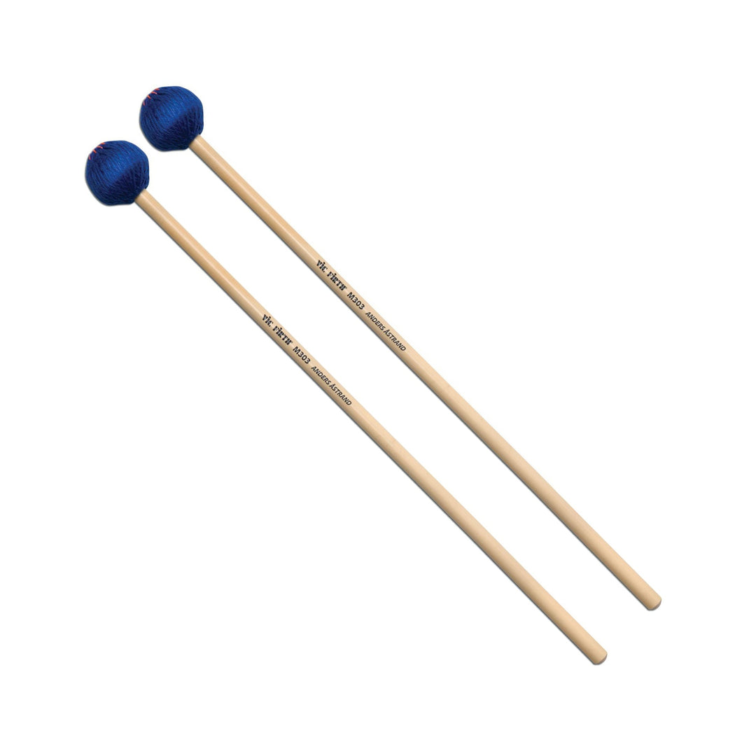 Vic Firth Vf-m303 Anders Astrand Keyboard Blue - Medium Hard