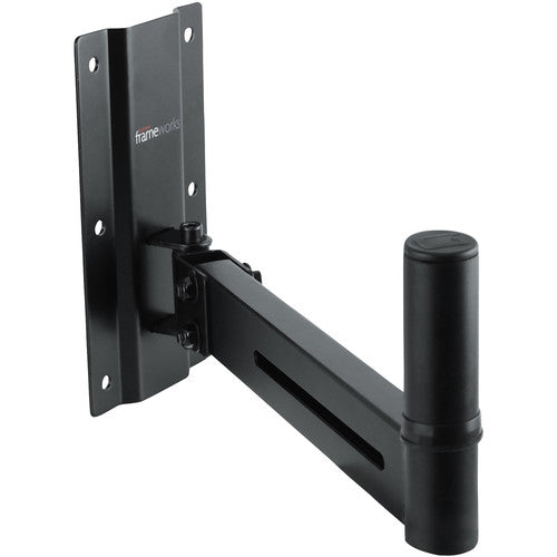 Gator GFW-SPK-WM100 Adjustable wall mountable speaker stands (2) 100 lb weight capacity