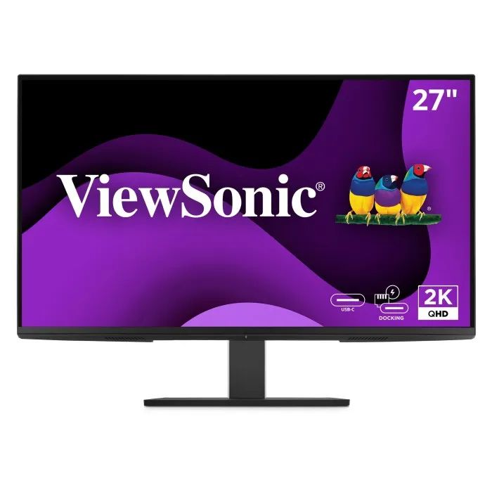 Viewsonic VG2758-2K 27" IPS Docking Monitor  QHD 1440p, 100W USB-C, RJ45, Daisy Chain