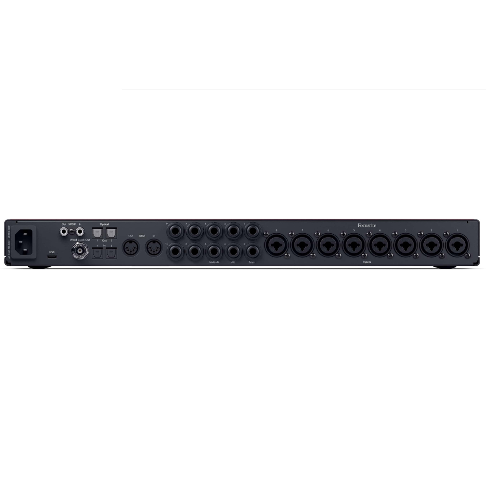 Focusrite SCARLETT-18i20-4TH-GEN 18-In, 20-Out USB Audio Interface w/ Eight 4th Gen Scarlett Mic Preamps