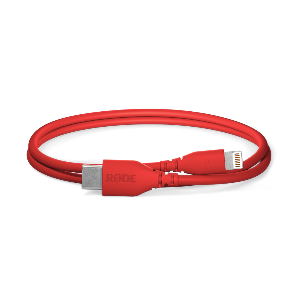 Rode Microphones SC21-R 300mm Lightning to USB-C Cable - Red