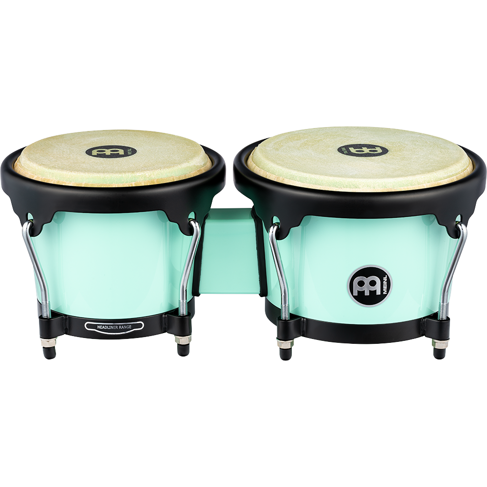 Meinl HB50SF- Meinl Percussion Journey Series HB50 Bongo Seafoam Green