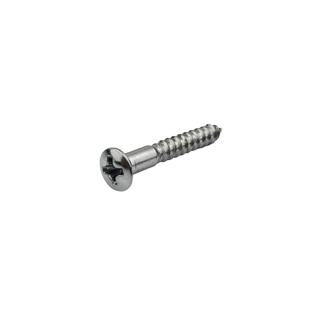 Allparts GS-3364 1-in. Bridge Mounting Screws Chrome