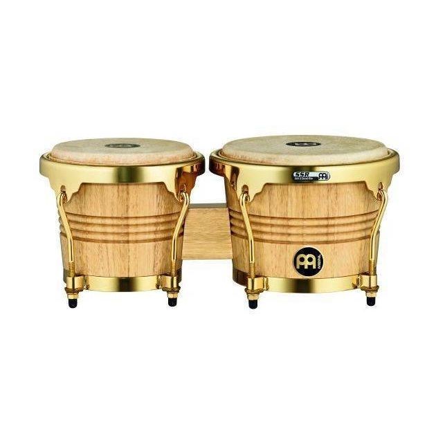 Meinl WB200 Wood Bongos - Natural with Gold Hardware