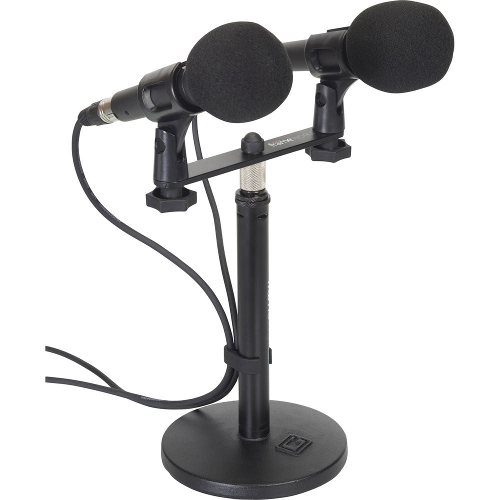 Gator Frameworks Mic Mount Bar for 1-2 Microphones